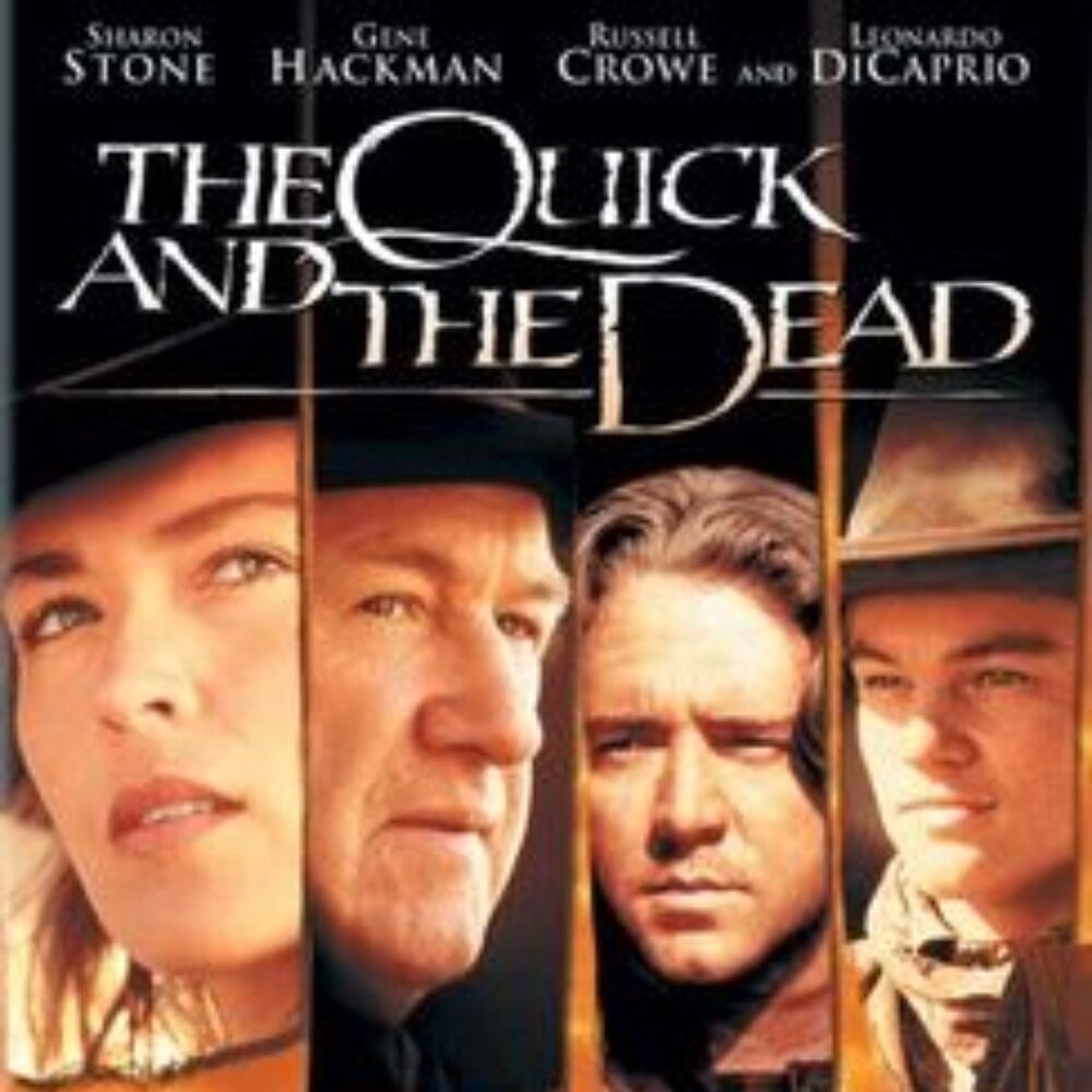 The Quick And The Dead 1995 DVD Sharon Stone Gene Hackman Russell Crowe